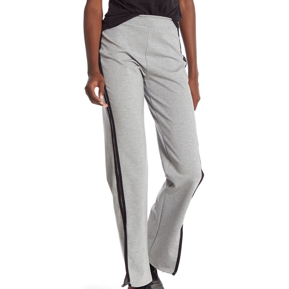 Threads & State Gray Black Side Stripe Sweatpants